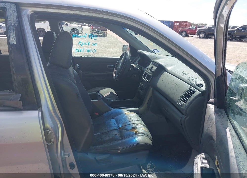 2004 HONDA PILOT EX-L VIN: 2HKYF18554H508819
