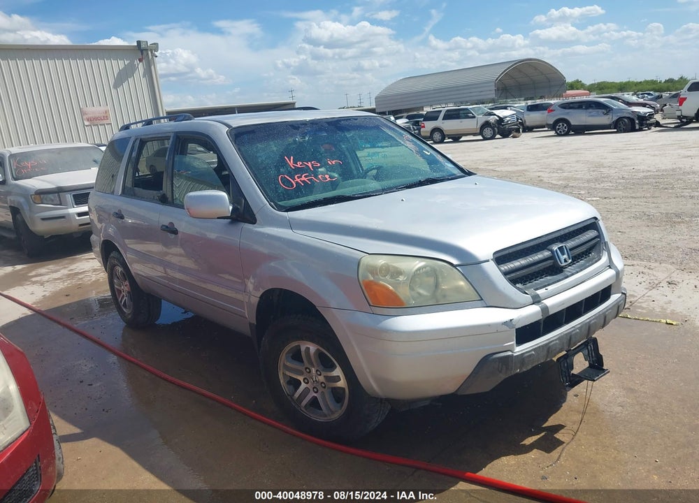 2004 HONDA PILOT EX-L VIN: 2HKYF18554H508819