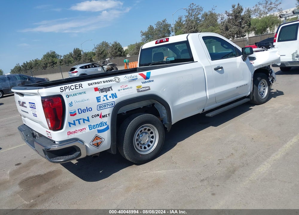 2022 GMC SIERRA 1500 LIMITED 2WD REGULAR CAB LONG BOX PRO VIN: 3GTN8AEKXNG156998