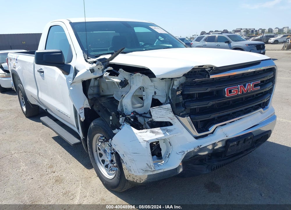 2022 GMC SIERRA 1500 LIMITED 2WD REGULAR CAB LONG BOX PRO VIN: 3GTN8AEKXNG156998