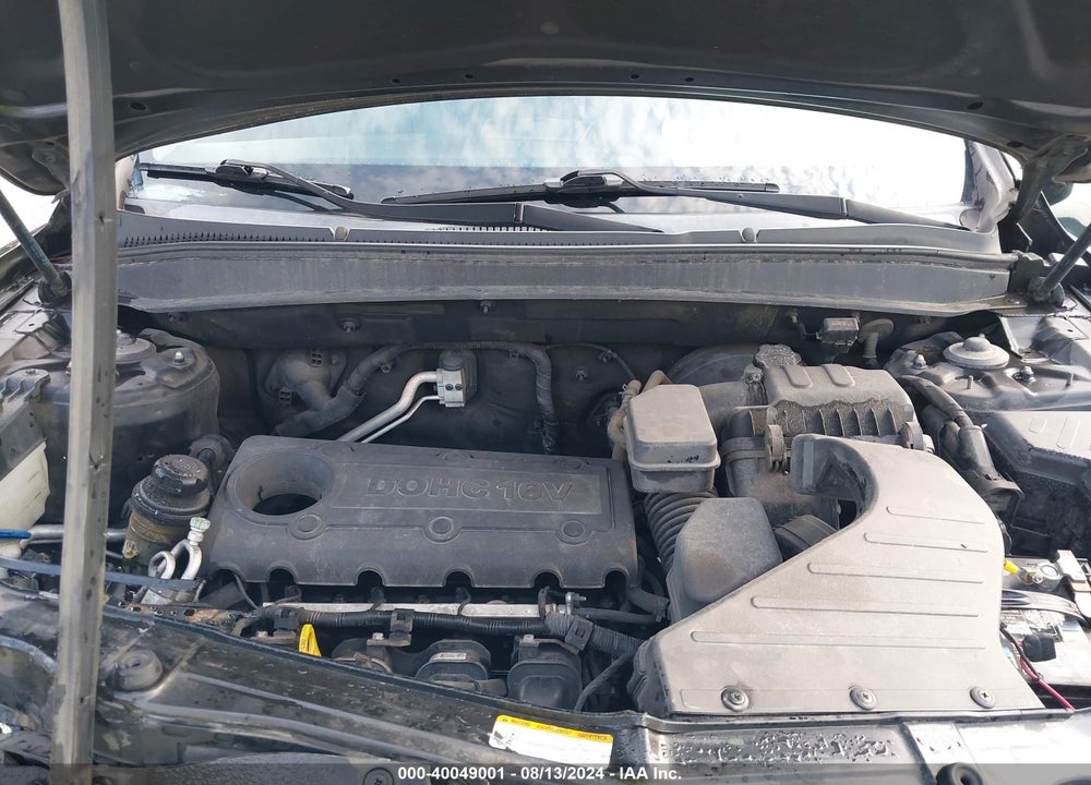 2010 HYUNDAI SANTA FE GLS VIN: 5NMSG3AB9AH379829