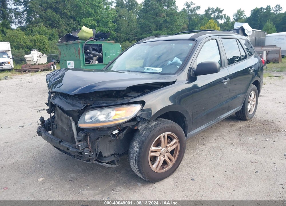 2010 HYUNDAI SANTA FE GLS VIN: 5NMSG3AB9AH379829