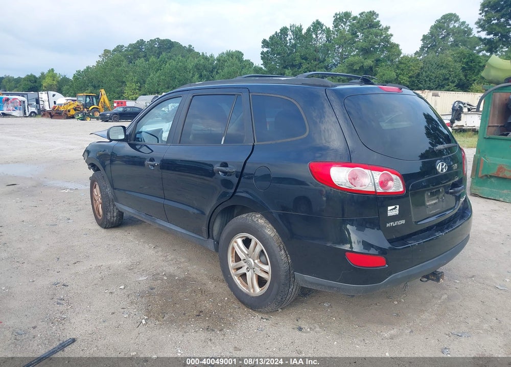 2010 HYUNDAI SANTA FE GLS VIN: 5NMSG3AB9AH379829
