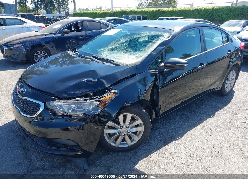2016 KIA FORTE LX VIN: KNAFX4A62G5508612