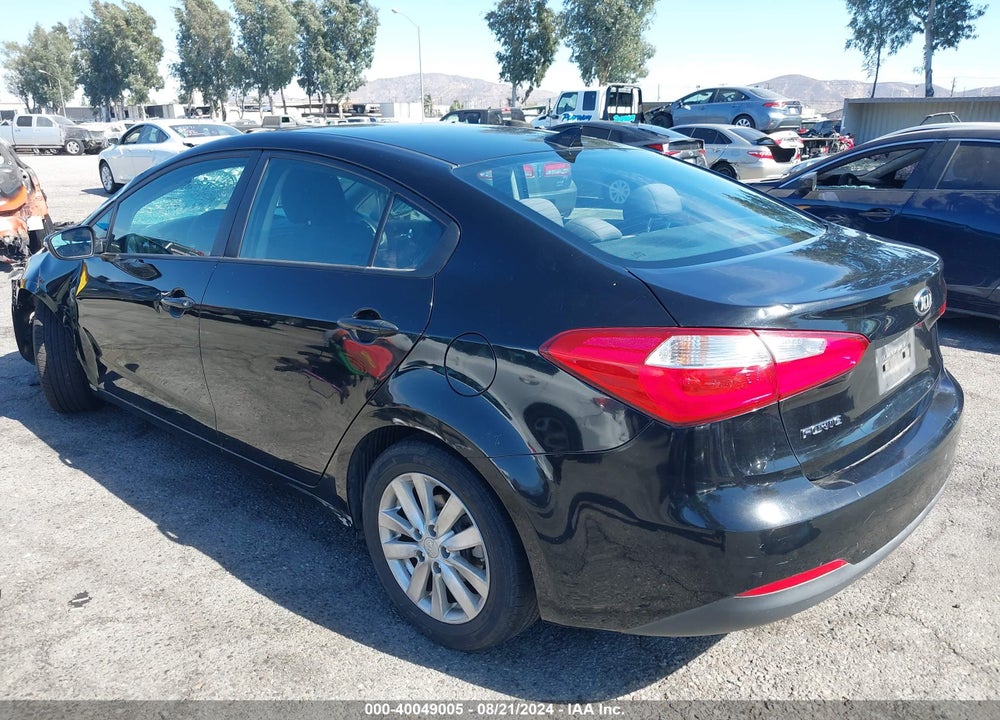 2016 KIA FORTE LX VIN: KNAFX4A62G5508612