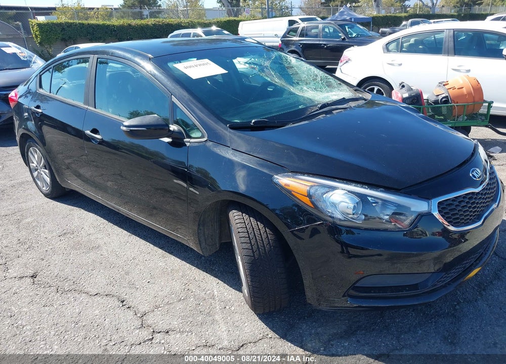 2016 KIA FORTE LX VIN: KNAFX4A62G5508612
