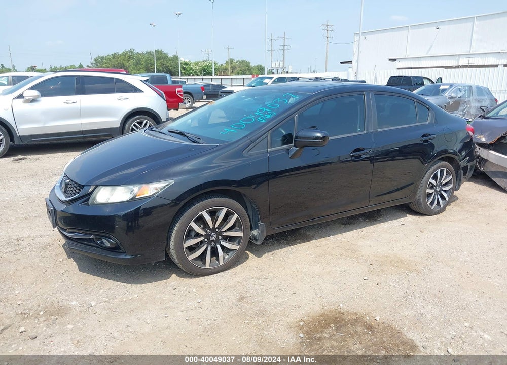 2014 HONDA CIVIC EX-L VIN: 19XFB2F94EE080651