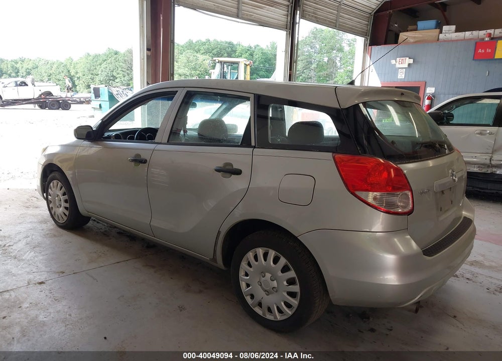 2004 TOYOTA MATRIX STANDARD VIN: 2T1KR32E04C197286