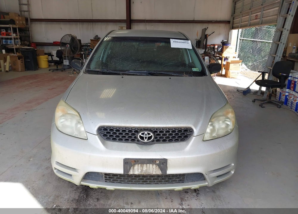 2004 TOYOTA MATRIX STANDARD VIN: 2T1KR32E04C197286