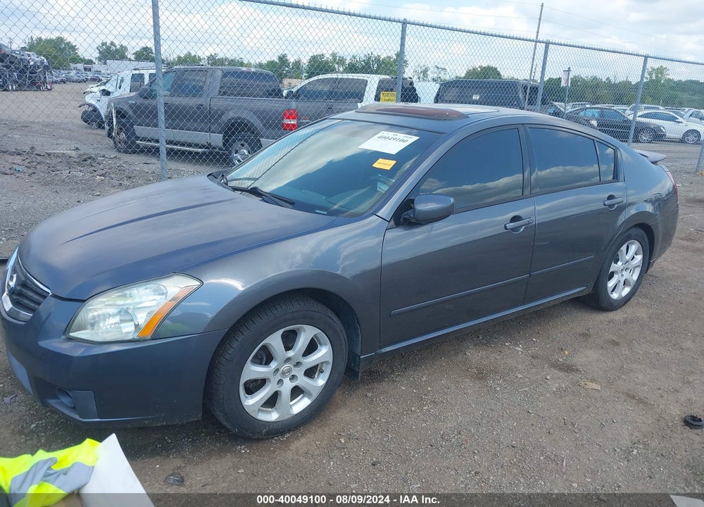 2007 NISSAN MAXIMA VIN: 1N4BA41E37C818764