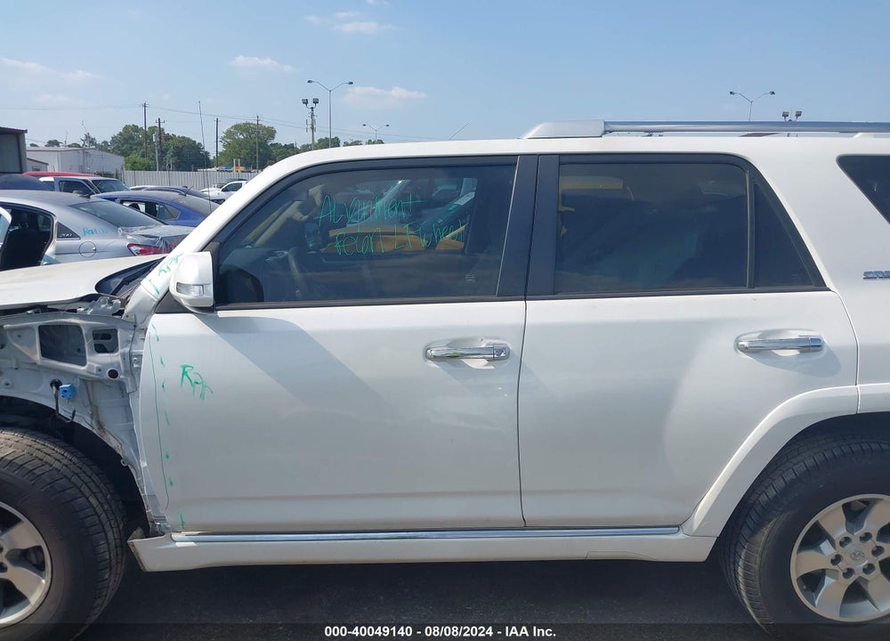 2013 TOYOTA 4RUNNER SR5 VIN: JTEZU5JRXD5055050