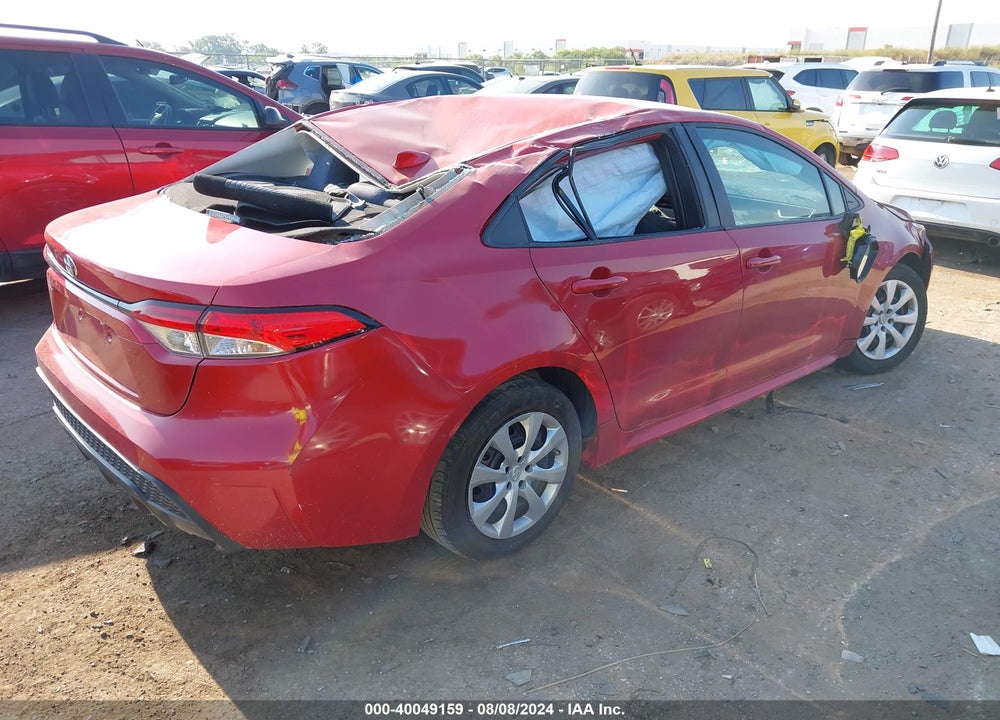2020 TOYOTA COROLLA LE VIN: 5YFEPRAE2LP028361