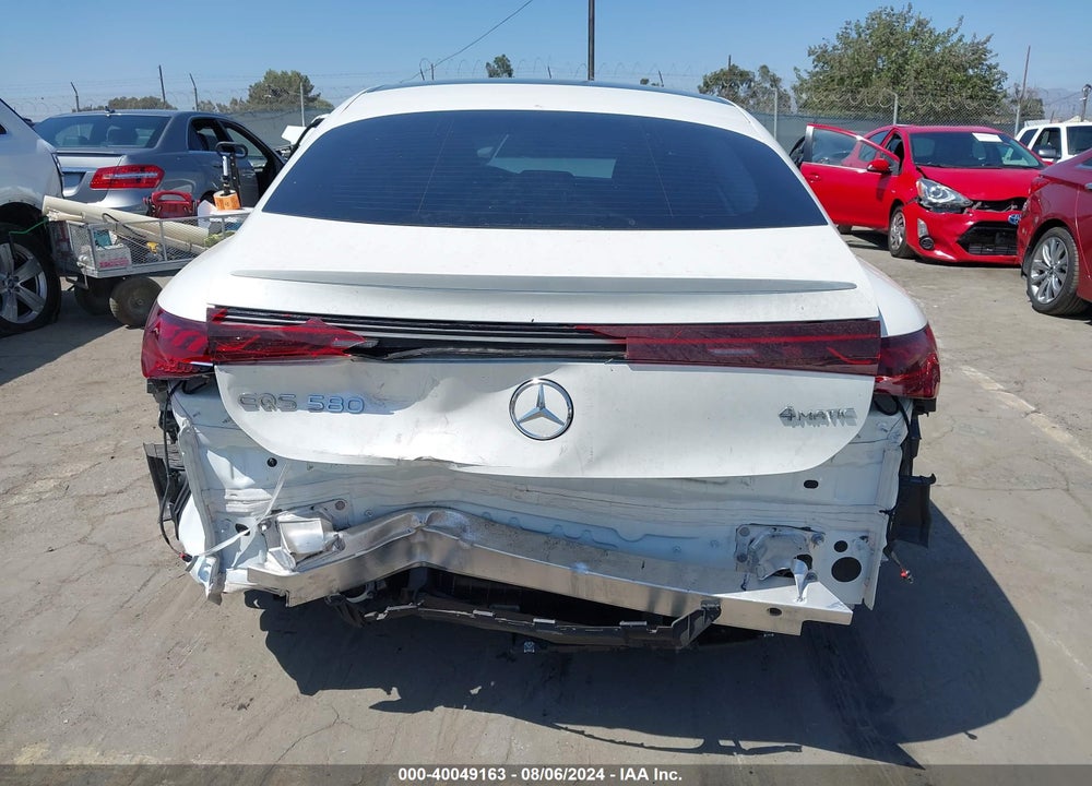 2022 MERCEDES-BENZ EQS 580 4MATIC VIN: W1KCG4EBXNA007426