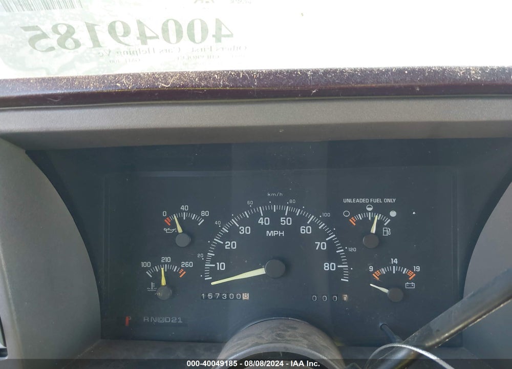 1994 CHEVROLET GMT-400 C1500 VIN: 1GCEC19K4RE308991
