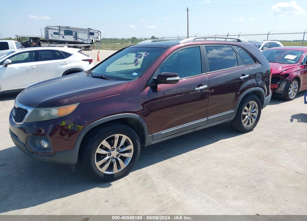 2011 KIA SORENTO EX V6 VIN: 5XYKU4A29BG052390