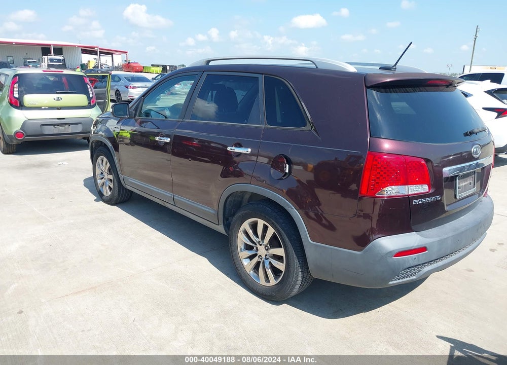 2011 KIA SORENTO EX V6 VIN: 5XYKU4A29BG052390