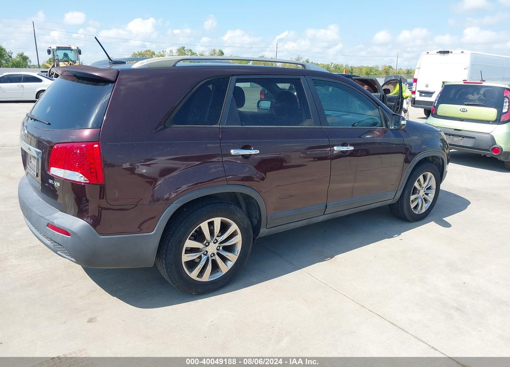 2011 KIA SORENTO EX V6 VIN: 5XYKU4A29BG052390