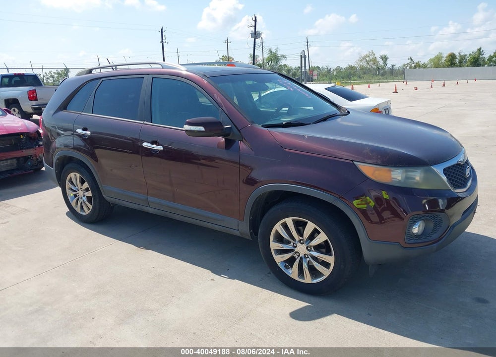 2011 KIA SORENTO EX V6 VIN: 5XYKU4A29BG052390