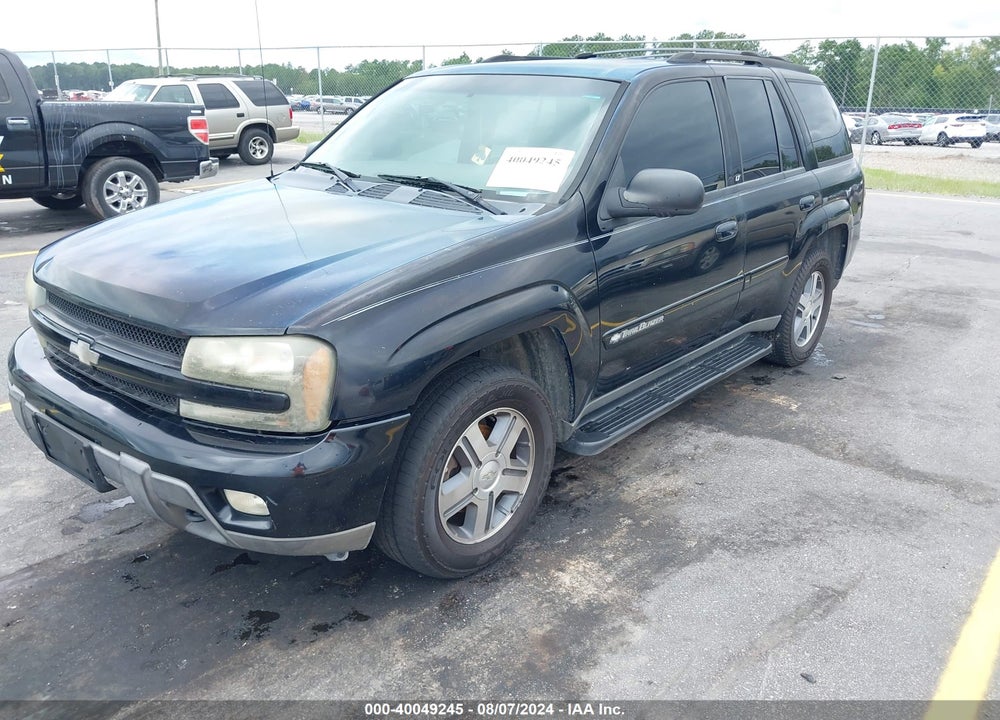 2004 CHEVROLET TRAILBLAZER LT VIN: 1GNDT13S742127616