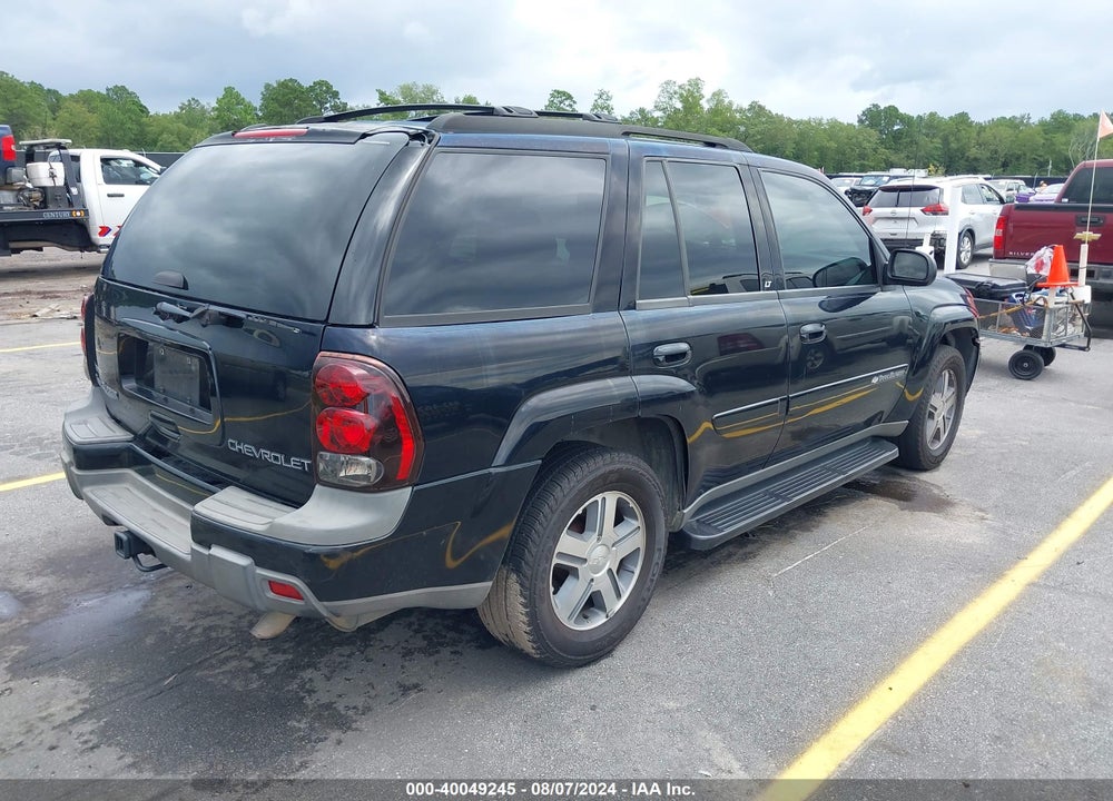 2004 CHEVROLET TRAILBLAZER LT VIN: 1GNDT13S742127616
