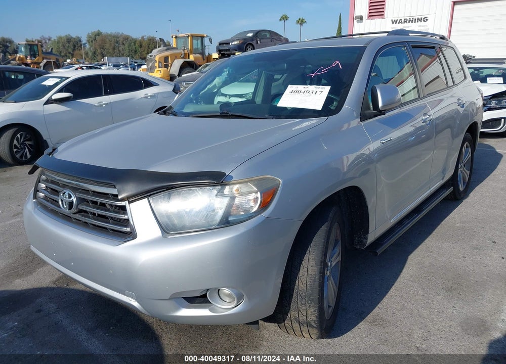 2010 TOYOTA HIGHLANDER SPORT V6 VIN: 5TDEK3EH4AS004177