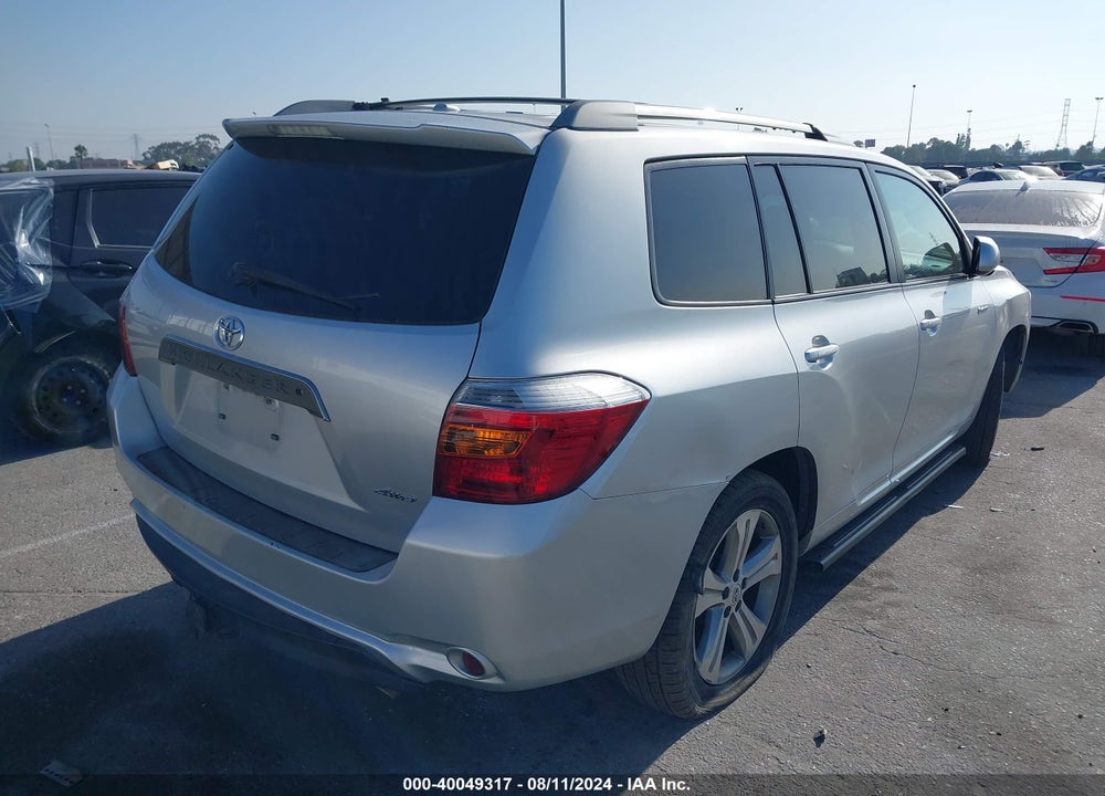 2010 TOYOTA HIGHLANDER SPORT V6 VIN: 5TDEK3EH4AS004177