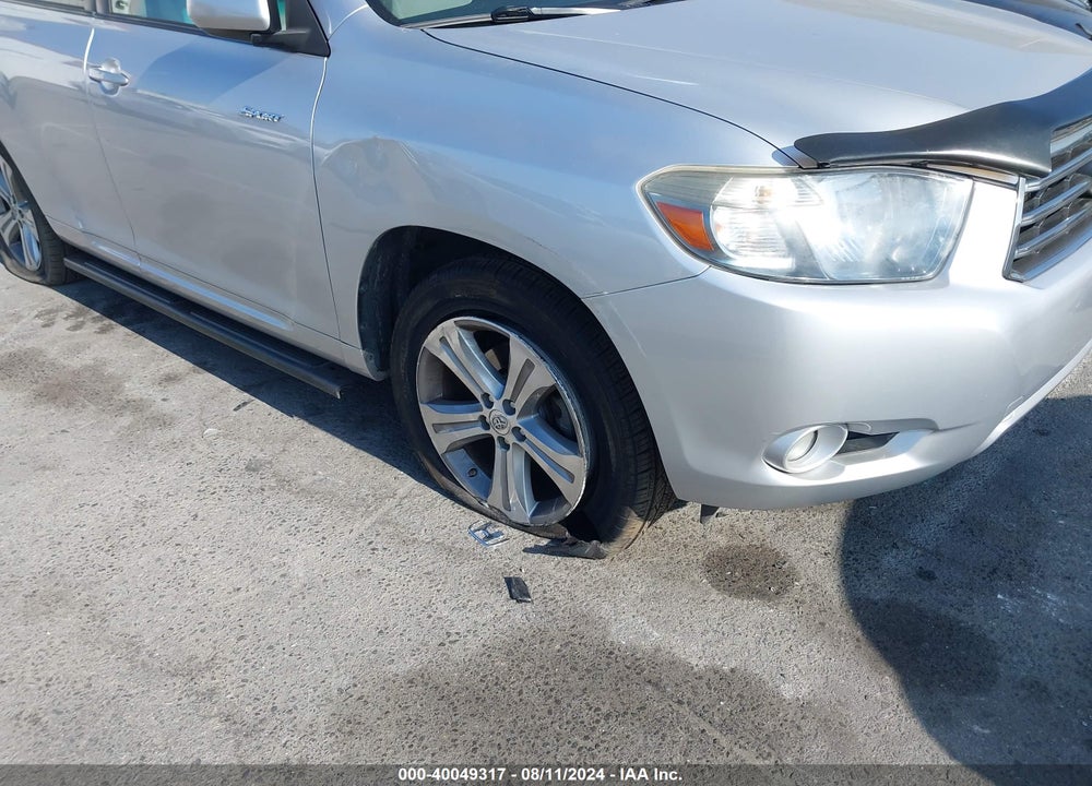 2010 TOYOTA HIGHLANDER SPORT V6 VIN: 5TDEK3EH4AS004177