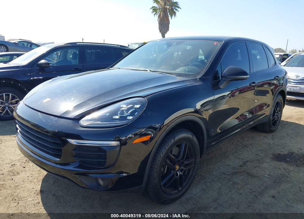 2016 PORSCHE CAYENNE E-HYBRID S VIN: WP1AE2A20GLA64581
