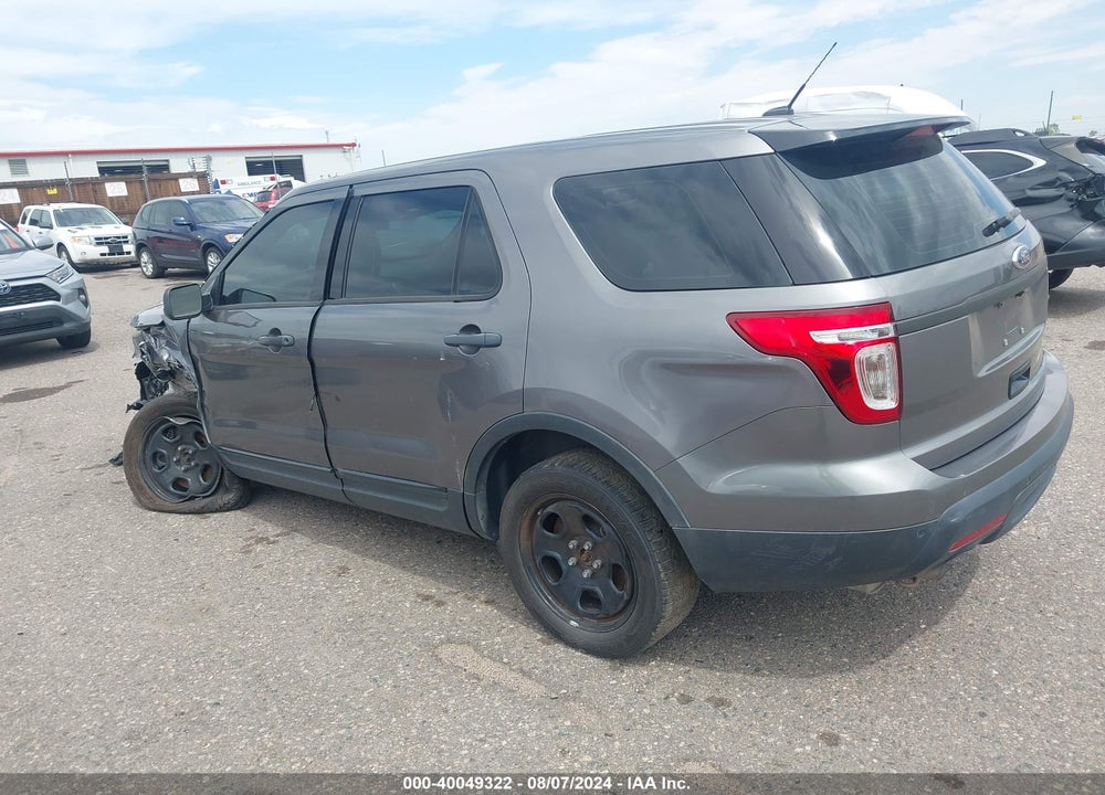 2014 FORD UTILITY POLICE INTERCEPTOR VIN: 1FM5K8AR0EGA65100