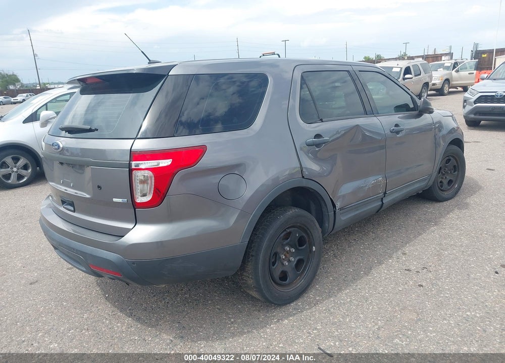 2014 FORD UTILITY POLICE INTERCEPTOR VIN: 1FM5K8AR0EGA65100