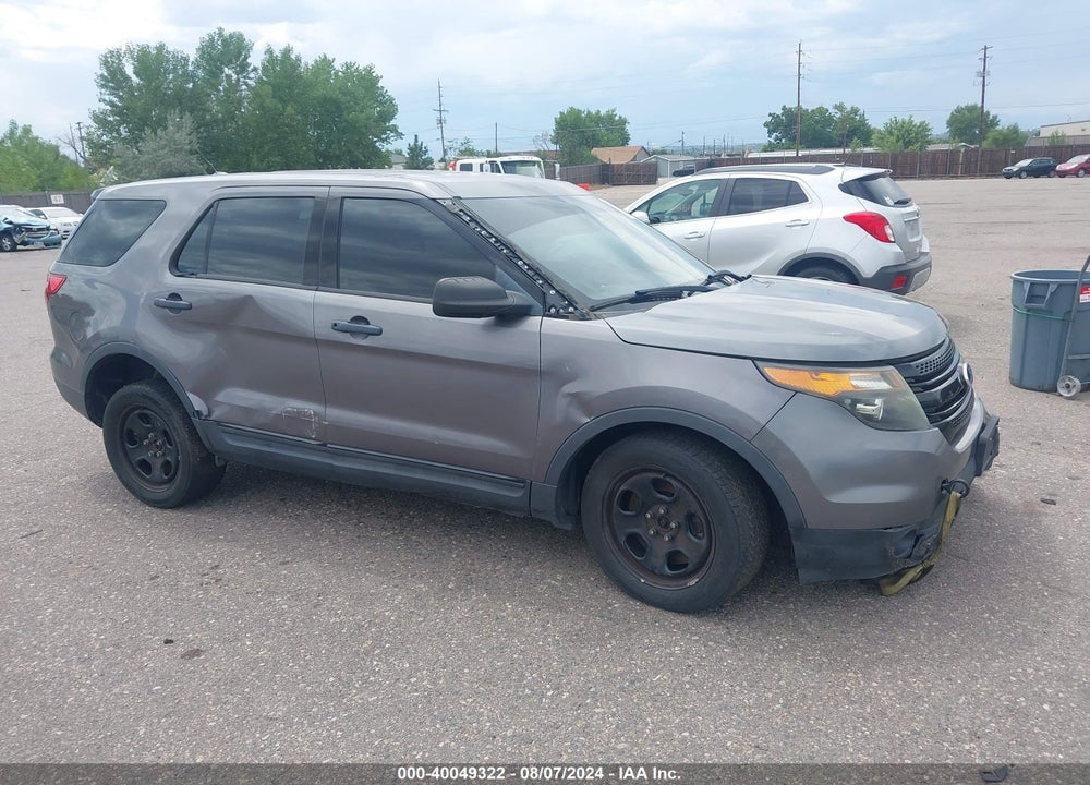 2014 FORD UTILITY POLICE INTERCEPTOR VIN: 1FM5K8AR0EGA65100