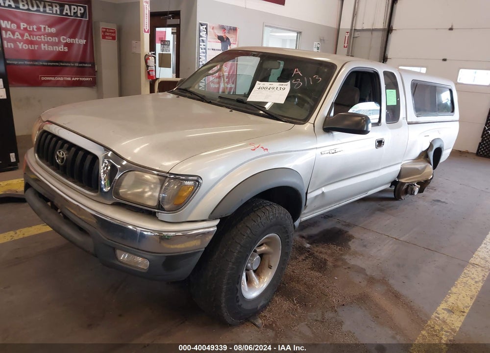 2001 TOYOTA TACOMA VIN: 5TEWM72N41Z829994