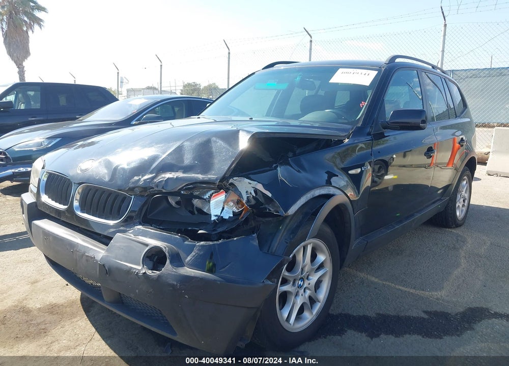 2004 BMW X3 2.5I VIN: WBXPA73494WB22044