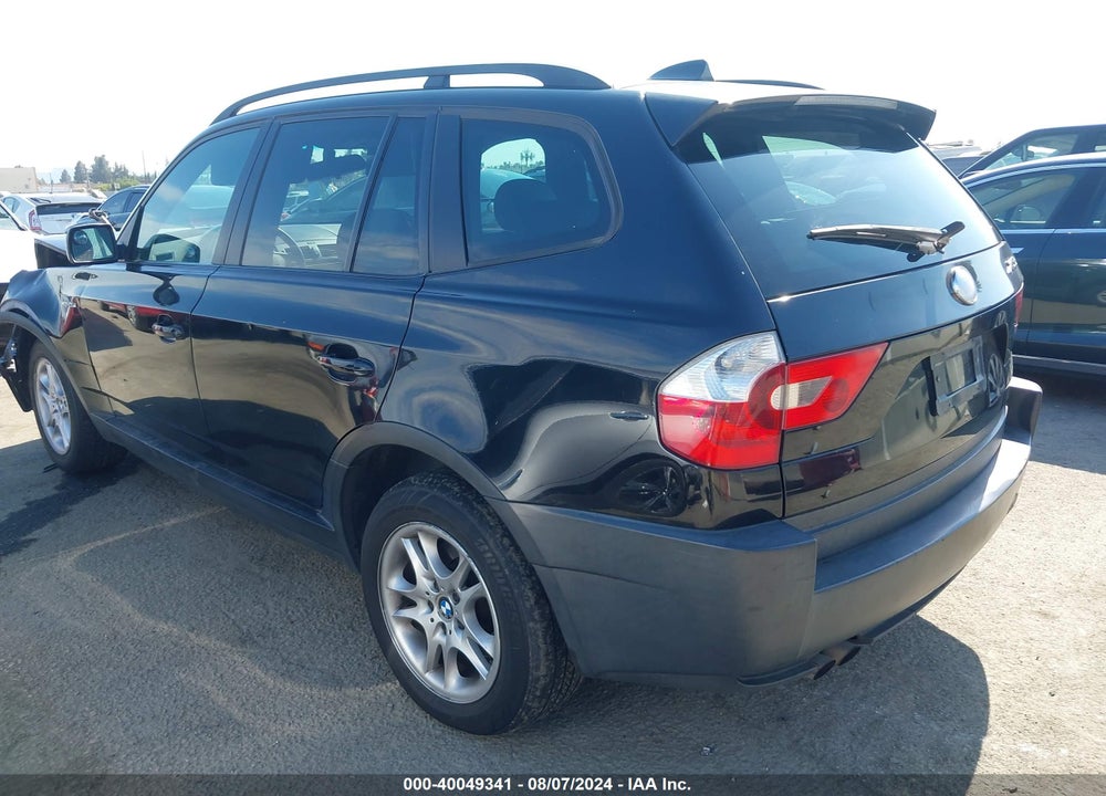 2004 BMW X3 2.5I VIN: WBXPA73494WB22044