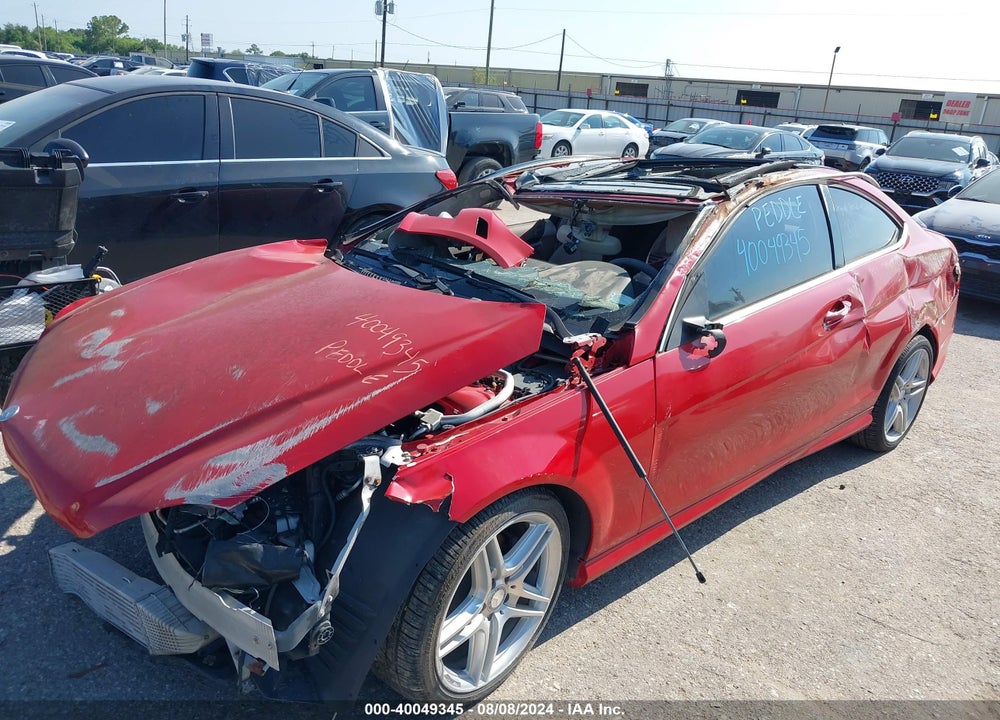 2012 MERCEDES-BENZ C 250 VIN: WDDGJ4HB3CF934282