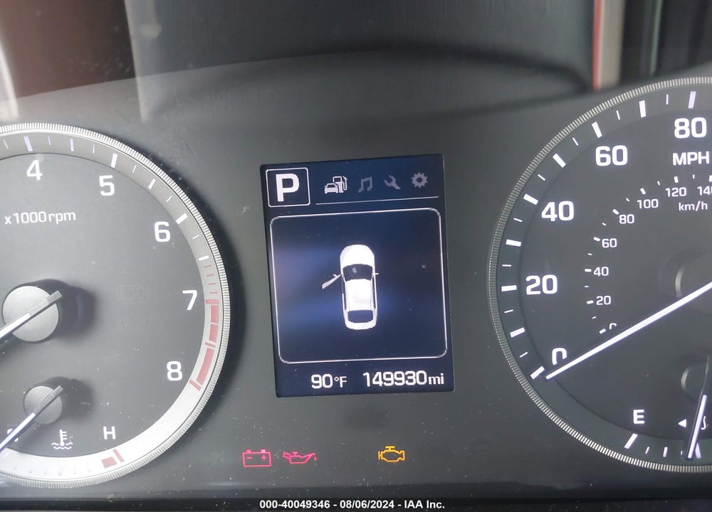 2015 HYUNDAI SONATA SE VIN: 5NPE24AF1FH228997