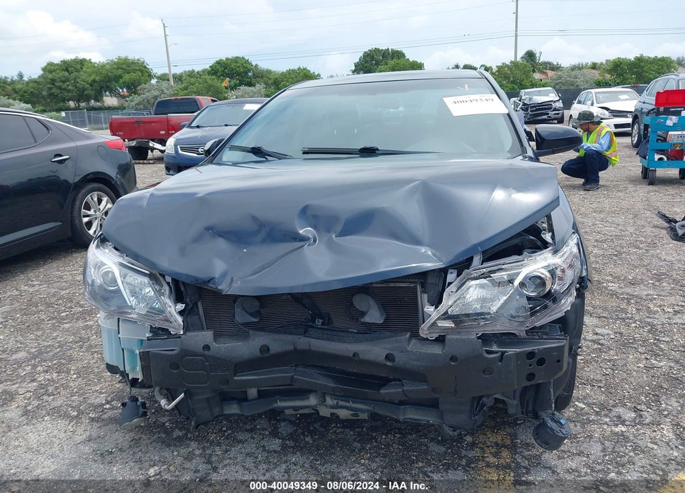 2014 TOYOTA CAMRY SE VIN: 4T1BF1FK9EU461277