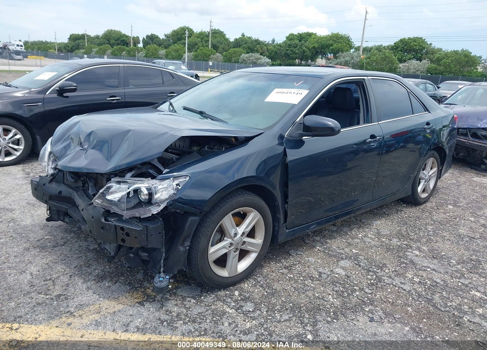 2014 TOYOTA CAMRY SE VIN: 4T1BF1FK9EU461277