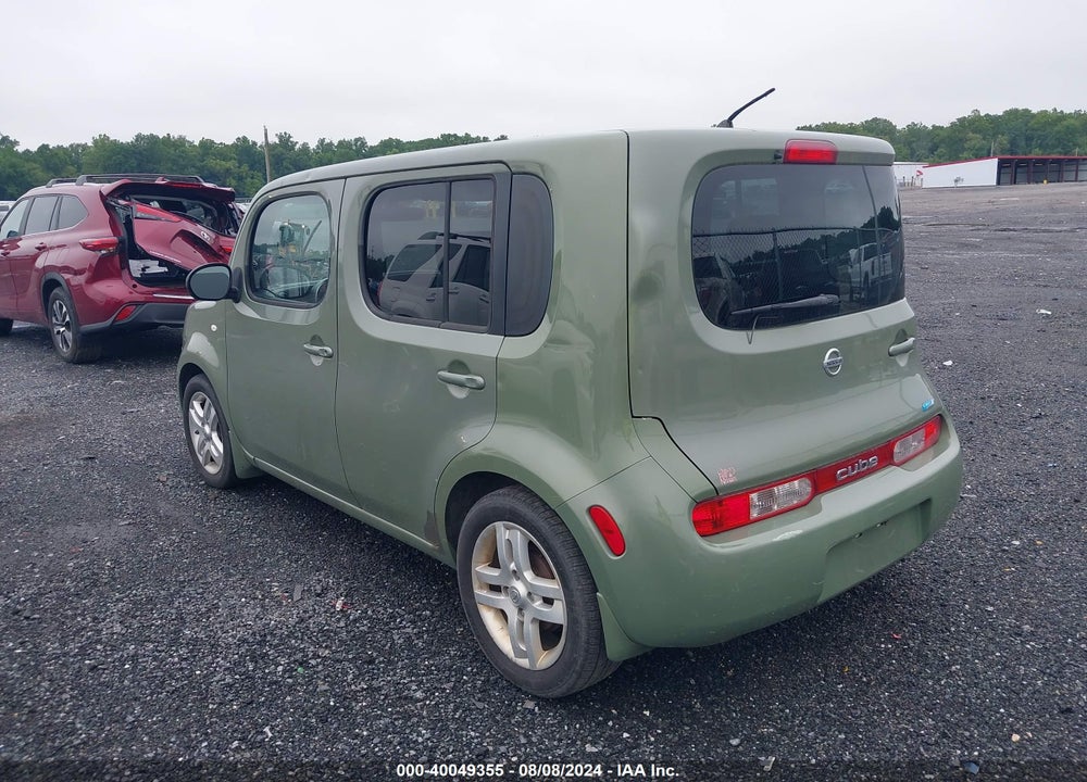 2009 NISSAN CUBE 1.8S VIN: JN8AZ28R19T128014