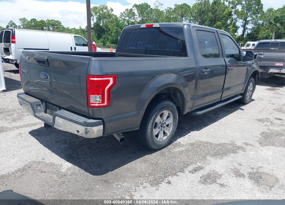 2017 FORD F-150 XL VIN: 1FTEW1CP6HFA23620