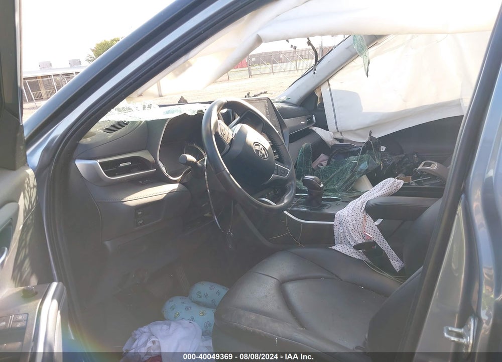 2022 TOYOTA HIGHLANDER HYBRID XLE VIN: 5TDHARAH6NS013431
