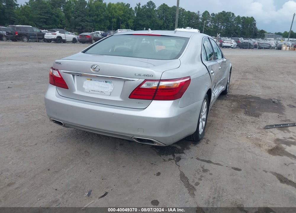 2012 LEXUS LS 460 VIN: JTHCL5EF7C5015230
