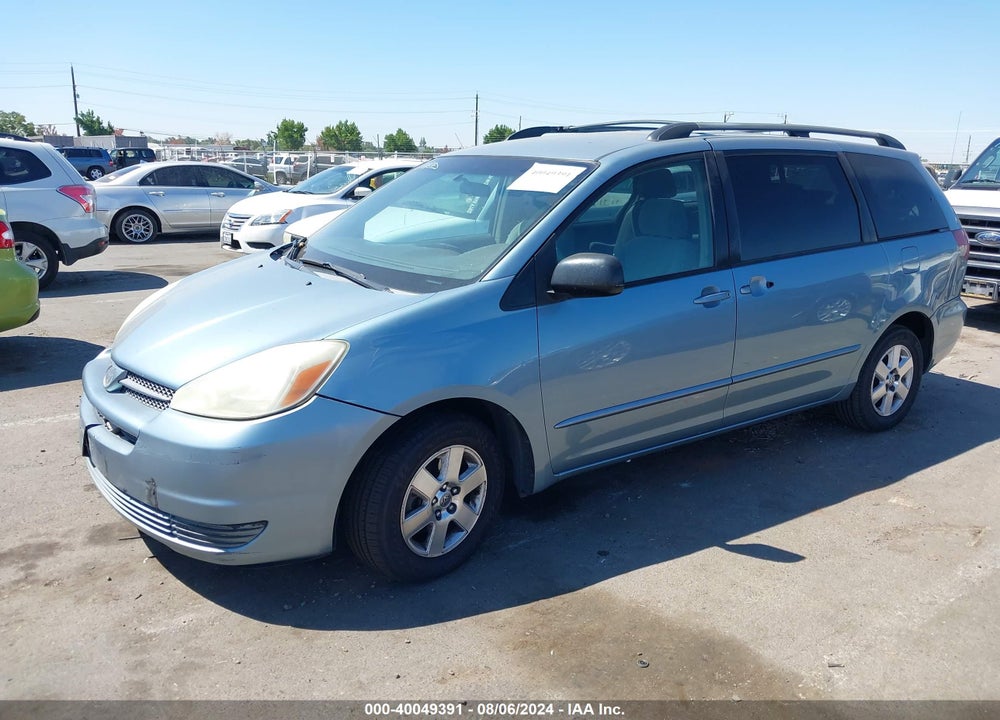 2005 TOYOTA SIENNA LE VIN: 5TDZA23C65S372517