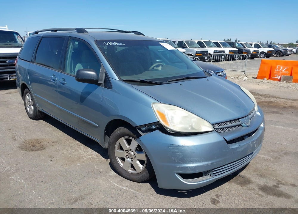 2005 TOYOTA SIENNA LE VIN: 5TDZA23C65S372517