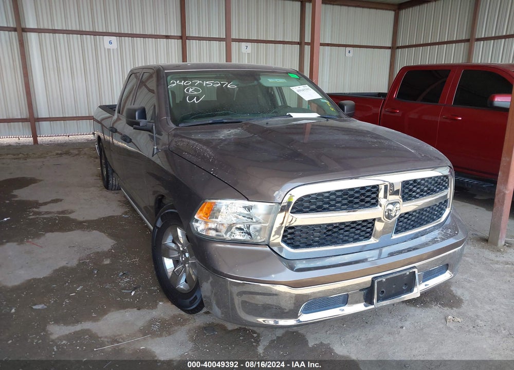 2019 RAM 1500 CLASSIC TRADESMAN QUAD CAB 4X2 6'4 BOX VIN: 1C6RR6FG5KS603710