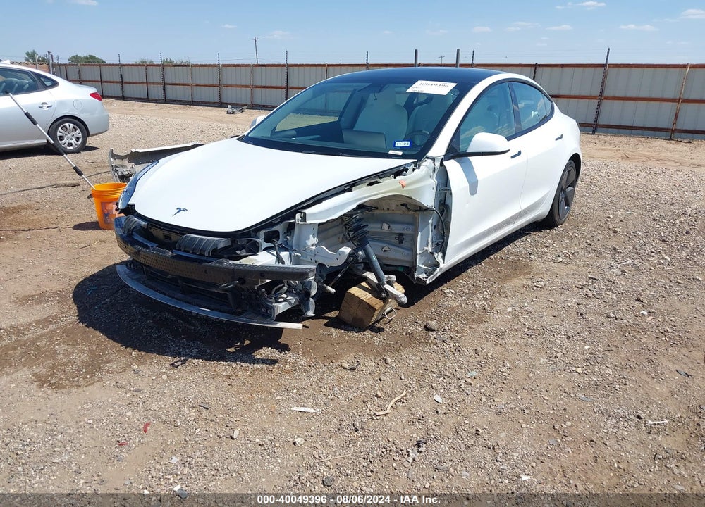 2021 TESLA MODEL 3 STANDARD RANGE PLUS REAR-WHEEL DRIVE VIN: 5YJ3E1EA2MF093875