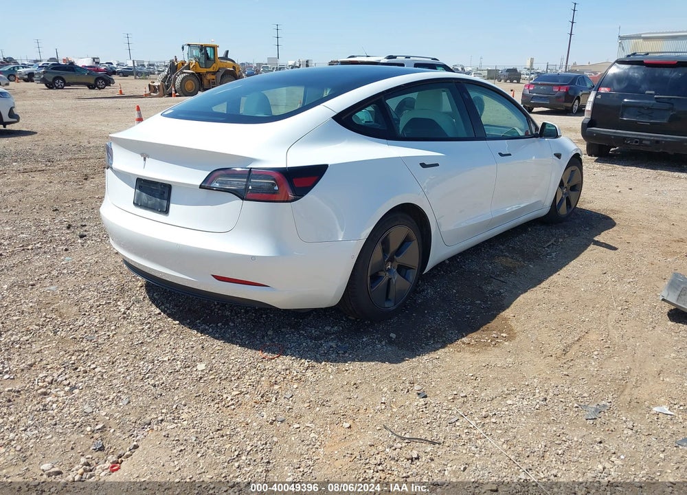 2021 TESLA MODEL 3 STANDARD RANGE PLUS REAR-WHEEL DRIVE VIN: 5YJ3E1EA2MF093875