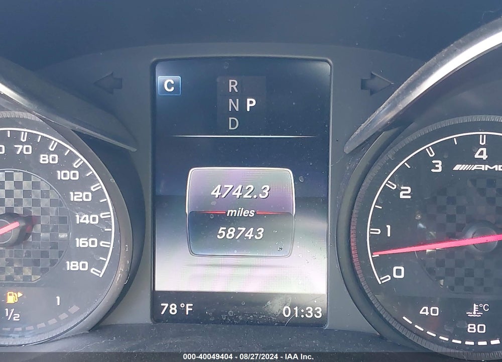 2017 MERCEDES-BENZ AMG C 43 4MATIC VIN: WDDWK6EB1HF489203