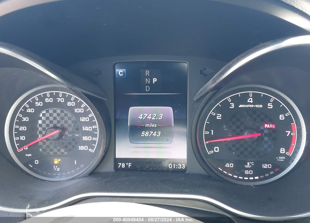 2017 MERCEDES-BENZ AMG C 43 4MATIC VIN: WDDWK6EB1HF489203