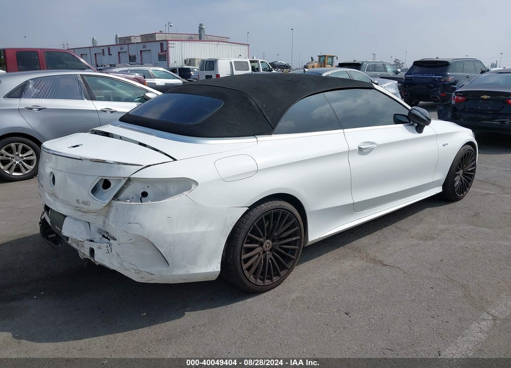 2017 MERCEDES-BENZ AMG C 43 4MATIC VIN: WDDWK6EB1HF489203